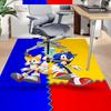 Sonic Adventure Teamwork Triumphs Carpet For Playroom Bedroom Living Room Sofa Home Decorkids Game Area Rug Nonslip Floor Mat