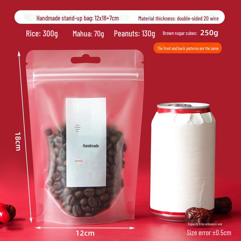 

Пакет Зиплок Ручной Работы Снежинка для Печенья - Портативный, Прозрачный, Герметичный