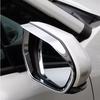 2PCS For Toyota Camry 2018  -2024 ABS Car Rearview Side Mirror Rain Eyebrow Trim Mirror Shield Cover Shield Visors Frame