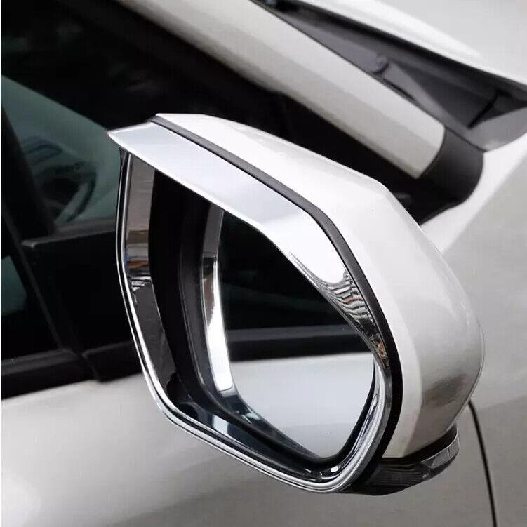 2PCS For Toyota Camry 2018  -2024 ABS Car Rearview Side Mirror Rain Eyebrow Trim Mirror Shield Cover Shield Visors Frame