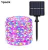 Pack of 4 Solar Fairy Lights Outdoor 400LED Fairy Lights Outdoor 8 Modes Copper Wire IP65 Warterproof for GardenPatio Yard Party