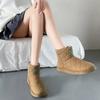 New In Booties Shoes for Women Elegant With Medium Heels Spring 2025 39 Lamb Sale Demi-season Autumn Y2k Womens Ankle Snow Boots