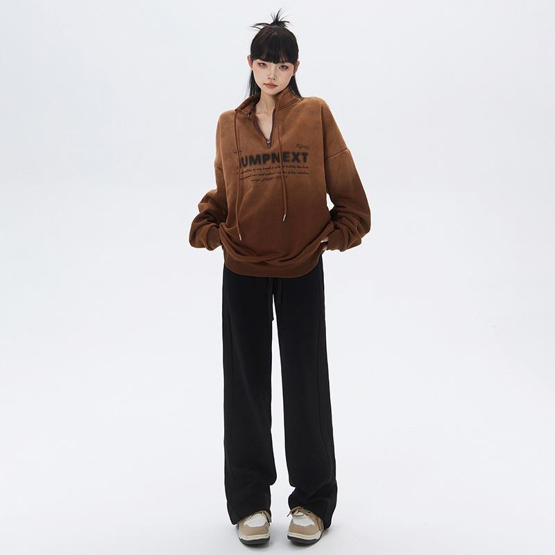 

Black Women s Wide-Leg High-Waist Casual Pants - Spring 2025 Collection Large