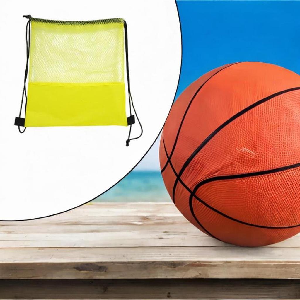 Basketball Kordelzug Tragetasche für Fitnessstudio, Sport und Outdoor-Aktivitäten