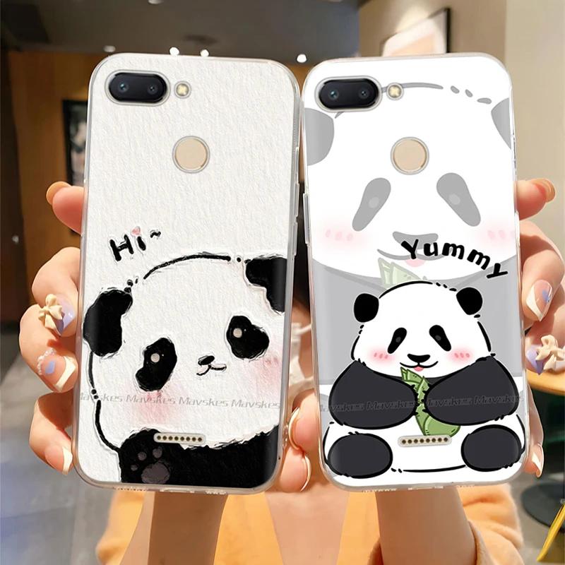 For Redmi 6 Phone Cover Transparent Silicone TPU Protective Cats Flower Print Covers Case For Xiaomi Redmi 6 6A Redmi6 Funda