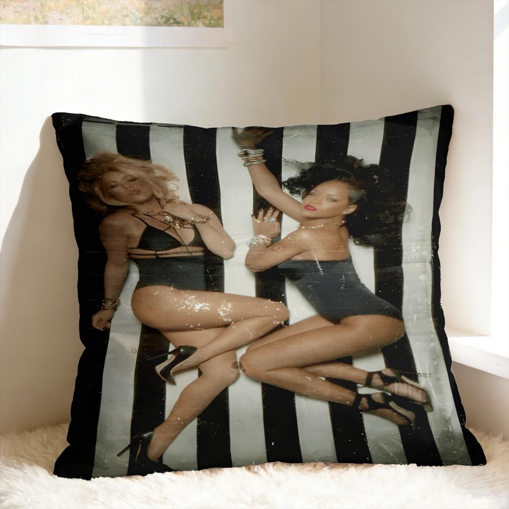 Federa per cuscino Singer S-Shakira Federa moderna per cuscino per divano, poltrona, letto, soggiorno Federe comode Regalo di compleanno