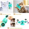 Cat Spinning Windmill Toy Light Up Spinning Mint Suction Cups Pet Teeth Grinding Interactive Toys Pet Supplies