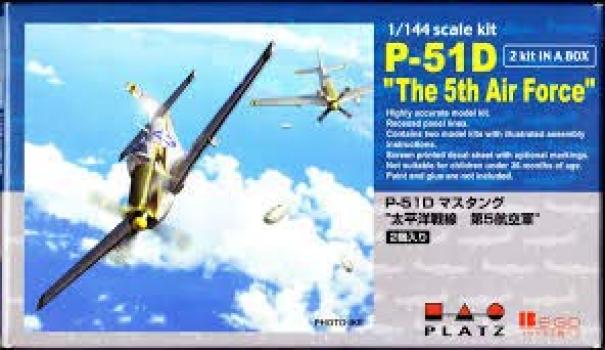 

Platts Mustang Pacific Передняя часть пластиковой модели 1/144 P-51D (Набор 2) ПД-3