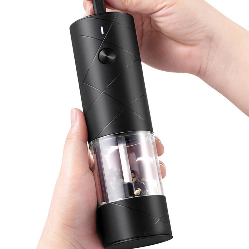 Rechargeable Cordless Grinding Machine For Coffee Bean Pepper Spices Mill Grinder with LED Light Home Kitchens Appliance