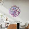 Hollow Tree Clocks Silicone Mold Clock Holographic Resin Mold for DIY Wall Decor