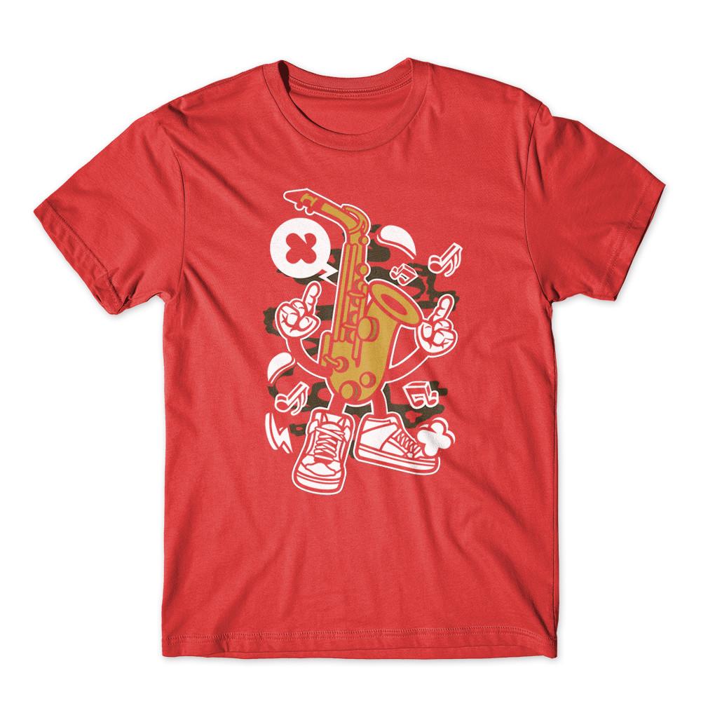 

Saxophone T-Shirt 100% Cotton Premium Tee New 4XL