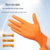 Ustyin Nitrile Protective Gloves: Diamond Pattern, Thicker Design for Industrial, Agricultural, and Food Processing Uses.