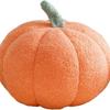 3D Simulated Pumpkin Pillow Plush Pillow Sofa Cushion (7.8inch, Olive)