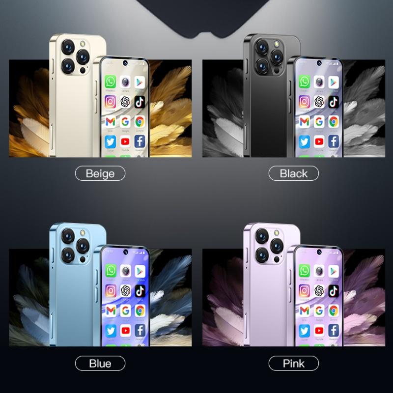 Soyes XS19 Pro Mini 4G Smartphone 3,88 pollici TFT Quad Core Dual SIM 5MP Fotocamera posteriore Bluetooth WIFI Tipo-C Impronta digitale Touchscreen Android Telefono cellulare