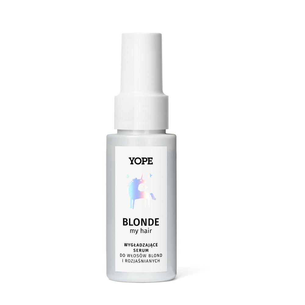 Yope Blonde My Hair Wygładzające Serum do włosów blond i rozjaśnianych, 50 ml