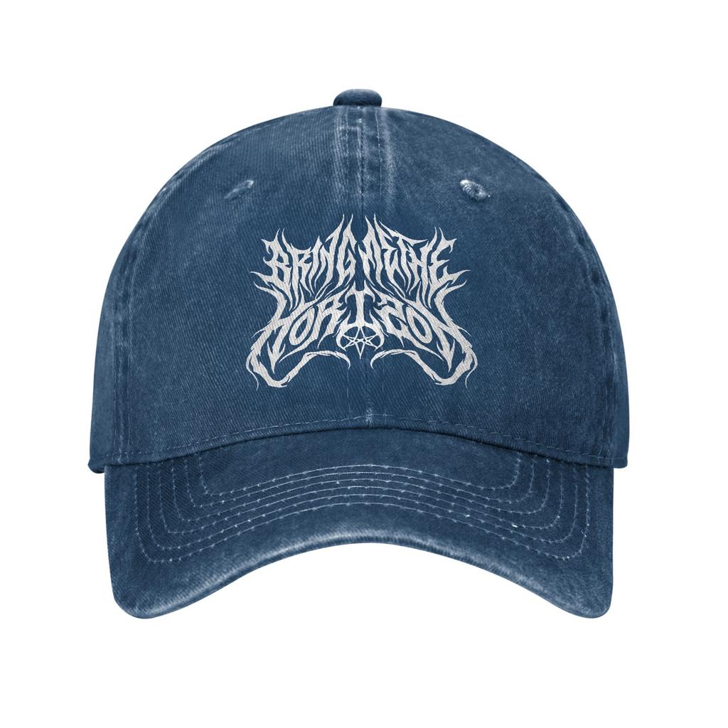 BMTH Horizons White Logo Rock Music Band Album Merch Baseball Caps Men Women Caps Hat Adjustable Trucker Hat