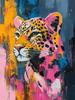 Abstract Funny Animals 5D DIY Full Round Diamond Painting Home Living Room Bedroom Aesthetic Bar Decoration Gift