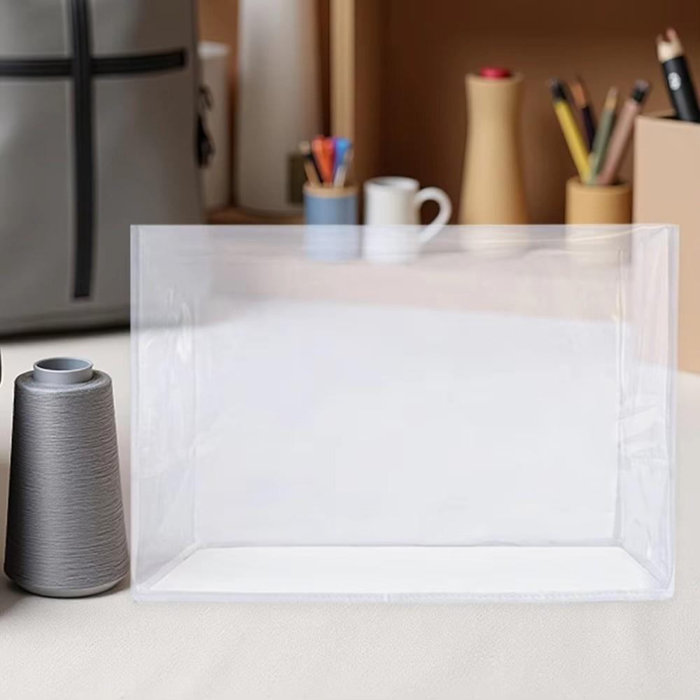 Anti-fouling Sewing Machine Dust Cover PVC Sewing Machine Storage Organizer Home Use