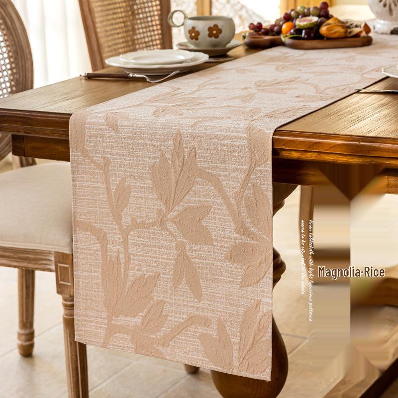 3D Pattern Long Table Runner & Bed Runner - Home Decoration Fabric Cover