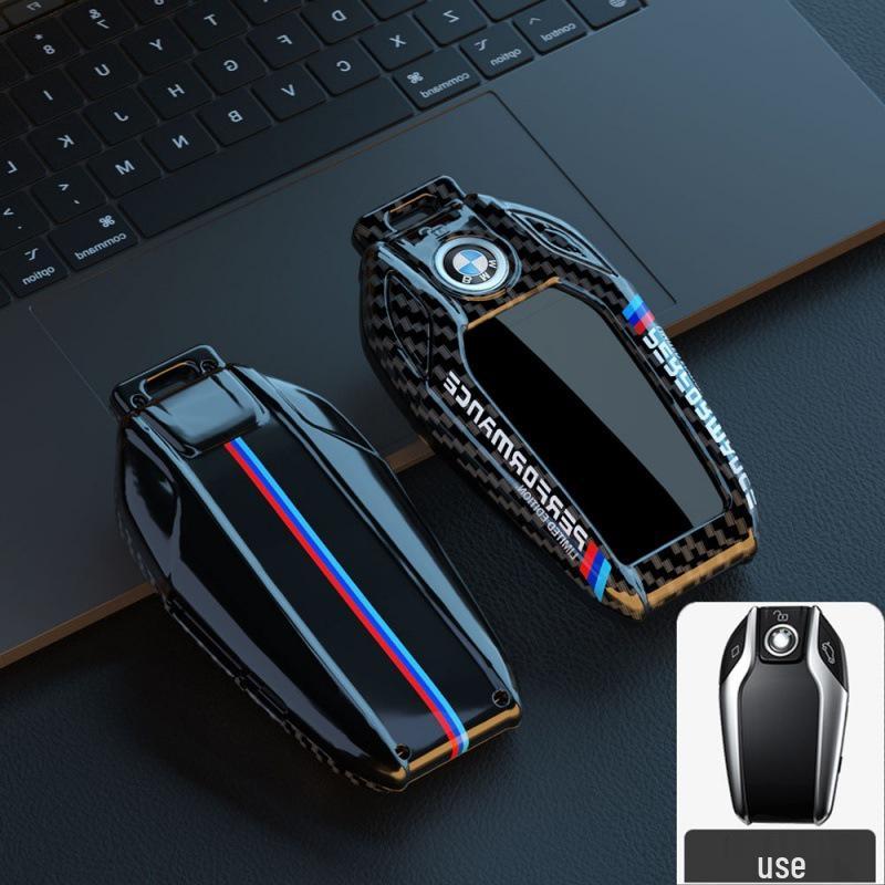 

BMW 5/7 Series LCD Key Cover Tricolor Case 535LE 740Li Shell & Buckle