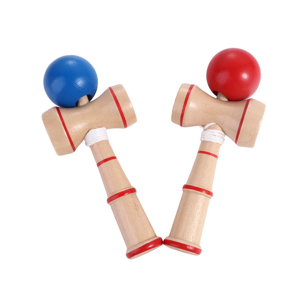 Trä Fångkopp Leksaker Kendama Spel Kendamas Hyllning Japansk Leksak Traditionell Kadoma Vintage Utbildningslekar Koordination