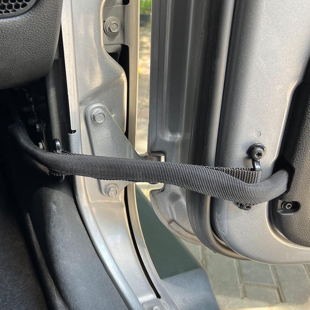 Door Strap for Jeep Wrangler,Door Limiting Straps for Jeep Wrangler JK JKU 2007-2018,Heavy Duty,Door Check Straps(2PCS)