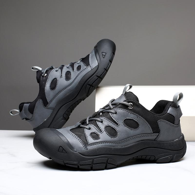 Fashion Wear Resistant Running Shoes Soft Sole Male Casual Shoes Anti Slip Men's Treking Footwear Leisure Walk Sneakers Outdoor Trainers