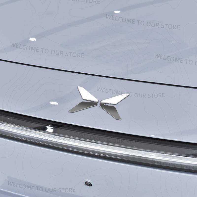 Zinc Alloy For XPENG Logo Xpeng G3 G6 G9 P7i P5 N5 X9 Car Trunk 3D Metal Front Hood Emblem Rear Body Badge Sticker Accessories