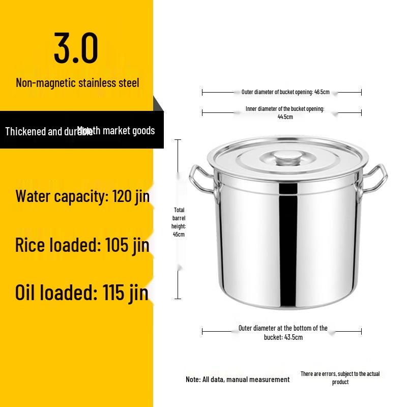 Thickened Stainless Steel Multipurpose Pot with Lid