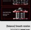 Full Metal Lure Spinning Reel for Versatile Sea and Rock Fishing with Long Cast and Shallow Spool Capability.