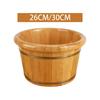 Foot Basin Bucket Bath Barrel Household Wooden Tub