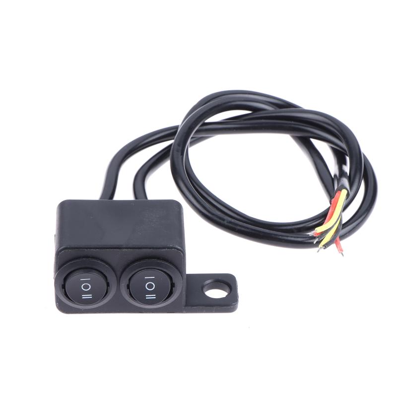 Switch Connector for Motorcycle Handlebar Two Gears Three Gears Light On Off Button Heavy Duty for Street Bike
