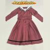 Anime The Fragrant Flower Blooms with Dignity Kaoruko Waguri Cosplay Costume Red JK Skirt School Uniform for Women Girls Costume