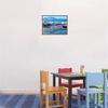 DIY 5D Diamond Painting Winter Lake Landscape Bridge Full Round Diamond Embroidery