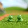 50Pc Mini Resin Frogs, Green Tiny Frogs Figurines Miniature Home Dcor Fairy Garden Decor, Dollhouse, Birthday Party Favors Gift