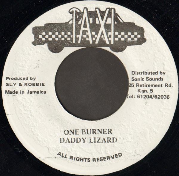 

7inch Record DADDY LIZARD One Burner NONE Taxi Jamaica Reggae Ska Dub Used