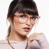 [Celine] Eyeglass Frames CL5010IN 072 Square Horn-rimmed Transparent Pink Oversized Fit