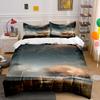 Horse Pasture Scenic Art Print 3Pc,Soft Comfortable Duvet Cover Bedding Set Included 1*Duvet Cover & 2*Pillowcases, Gift