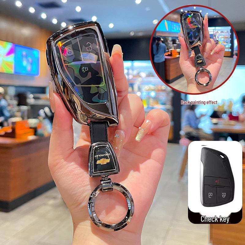 Chevrolet Equinox 2025 Premium Key Case with Metal Buckle - Full Coverage Accessories