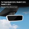 For Tesla Model Y Juniper Model 3 Highland Car Interior Rearview Mirror Silicone Frame Protection Auto Interior Accessories Interior Mirrors6