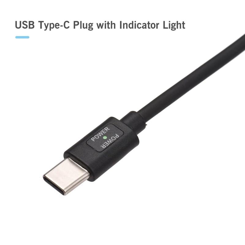 USB C PD Power Cable Cord for BMPCC 4K 6K Ensuring Quick Charging and Durability High Compatibility