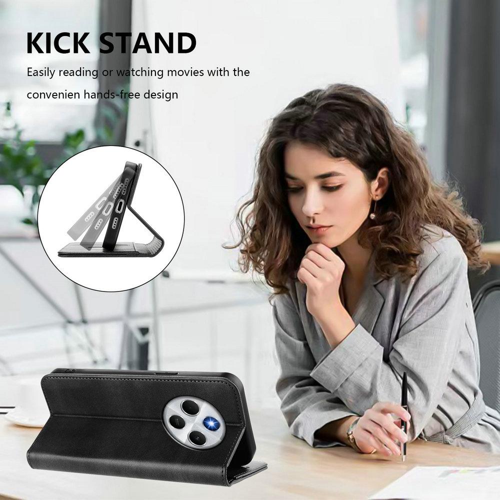 Luxury Case For Xiaomi Redmi 15C 14C 5G 4G RFID Leather Wallet Etui For Redmi Note 8 9 10 Pro Max 10S 10T 9S 9T Magnet Cover