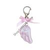 Wings Shape Acrylic Keychain Y2K Punk Angel Wings Bag Pendant Bowknot DIY Keychain Bag Hanging Decor or Girls Fashion Accessory