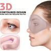 3D Contoured Sleep Mask - Soft Light Blocking Eye Cover with Adjustable Strap for Napping, Travel, Night Shift, Yoga Meditation
