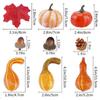 Fake Vegetable Artificial Pumpkin Halloween Decoration Fall Harvest Decor Simulation Pumpkin Model
