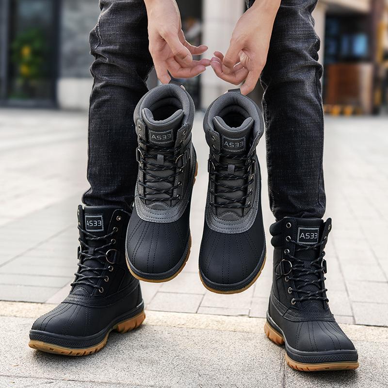 Große Größe High-Top Militärstiefel Herbst und Winter Herren Spezialfeldtraining Feldtraining Einsatzstiefel Outdoor Bergstiefel
