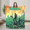 Toxic Avenger  Blanket Quality Warm Soft  Throw Blanket Winter Girls Boys Couch Bed Comfortable Bedspread
