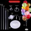 Transparent Balloon Stand for Birthday Party Decorations