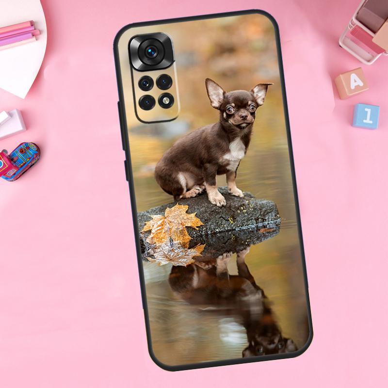 Chihuahua Dog Cute Animal For Xiaomi Redmi Note 14 10 11 12 13 15 Pro Plus Phone Case For Redmi 15C 14C 10C 12C 13C 15