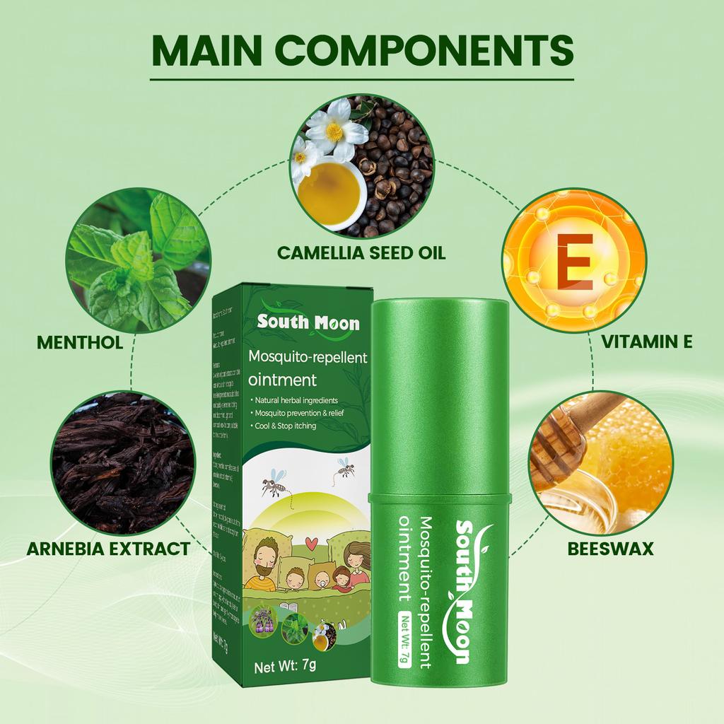 South Moon Anti-Mosquito Bites Skin Refreshing Refreshing Mosquito Repellent Body Care Balm Stick